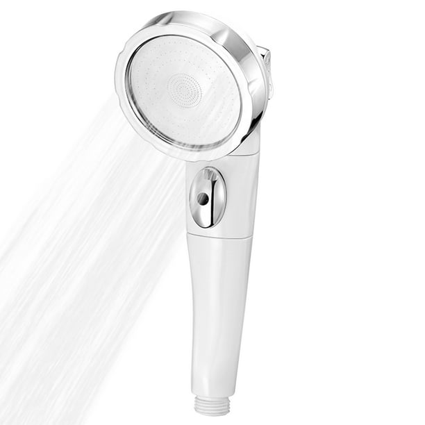 Handheld Shower Head High Pressure 3 Spray Setting ON//OFF Pause Water Saving